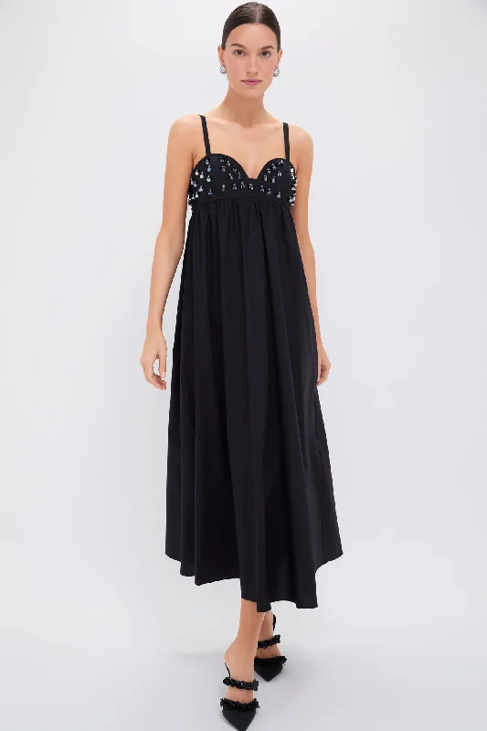 Printed Abstract Women Dress for a Modern and Artistic AppealNoir Harlan Dress